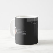 Mug Agent immobilier Lignes fines Neutre (Devant gauche)