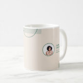 Mug Agent immobilier Lignes fines Sable (Devant droit)