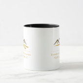 Mug Agent immobilier minimaliste Entreprise (Centre)
