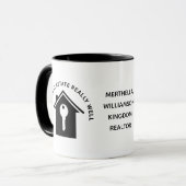 Mug Agent immobilier personnalisé Realtor (Devant gauche)