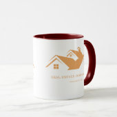 Mug Agent immobilier promotionnel professionnel (Devant droit)