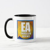 MUG AGENT INSCRIT PAR LOGO D'EA (Gauche)