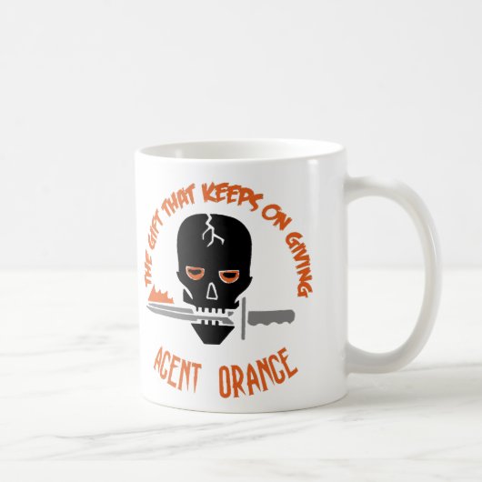 Mug Agent Orange la LUMIÈRE de cadeau (Droite)