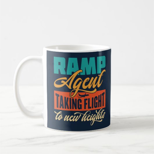 Mug Agent Ramp Vol Vers De Nouvelles Hauteur (Gauche)
