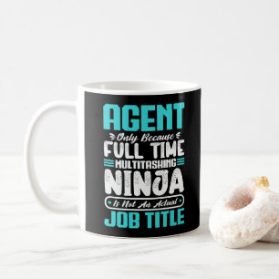 Mug Agent Titre du travail Profession Drôle Compétence