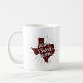 Mug Aggie Maroon Home Sweet Home Texas (Gauche)