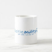 Mug Agilité de Sheltie - pouvez-vous la manipuler ? (Centre)
