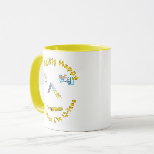 Mug Agilité heureuse (Devant gauche)