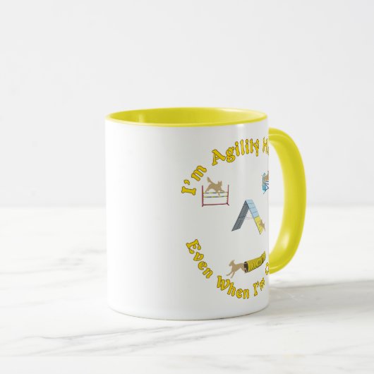 Mug Agilité heureuse (Devant droit)