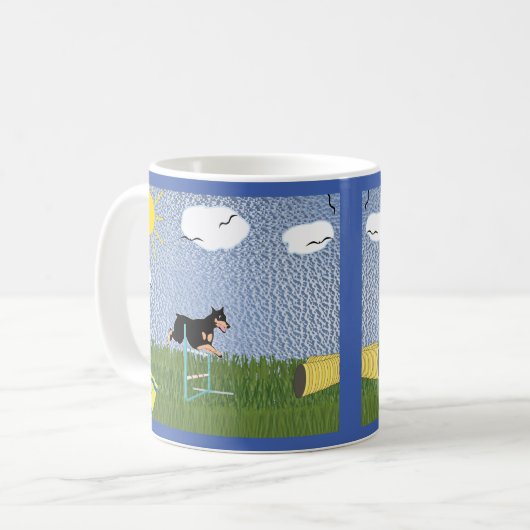 Mug Agilité - Passer à Tunnel Dobie v1 (Devant gauche)