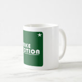 Mug Agir avec inspiration (Devant droit)
