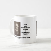Mug Agissez Comme Si Ce Que Vous Faites Faisait Une Di (Devant gauche)