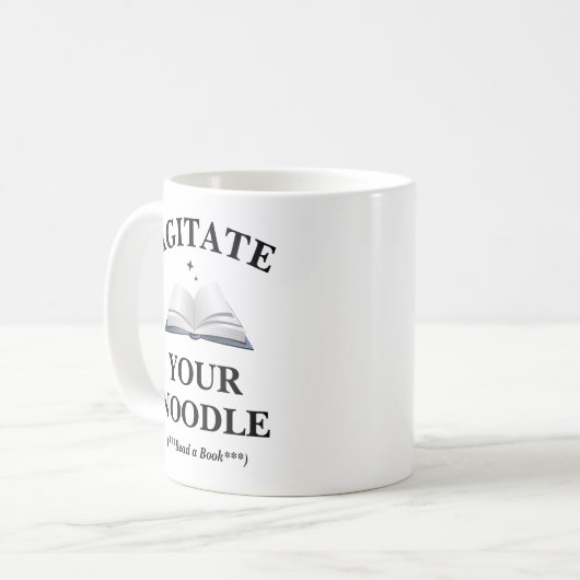Mug Agitate Your Noodle (Devant gauche)