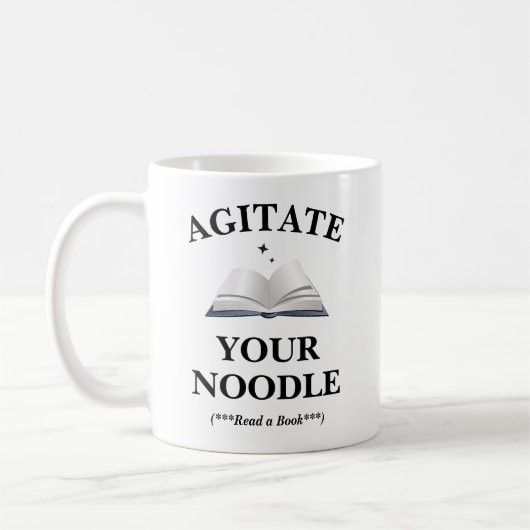 Mug Agitate Your Noodle (Gauche)