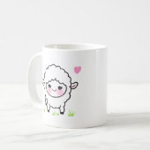 Mug Agneau animal de ferme mou (Devant gauche)