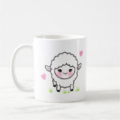 Mug Agneau animal de ferme mou (Gauche)