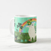 Mug Agneau chanceux de la Saint Patrick (Devant gauche)