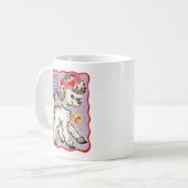 Mug Agneau vintage Valentine (Devant gauche)