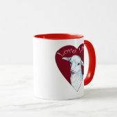 Mug Agneaux d'amour (Devant droit)