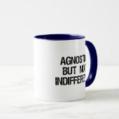 Mug Agnostique, mais non indifférent (Devant droit)