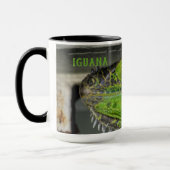 Mug Agrandissement Iguana Vert Photographie personnali (Gauche)