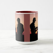 Mug Agriculteurs et coucher du soleil (Centre)