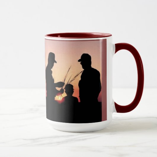 Mug Agriculteurs et coucher du soleil (Droite)