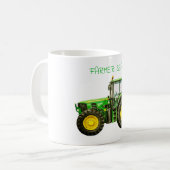Mug Agriculteurs John Deere Tracteur (Devant gauche)