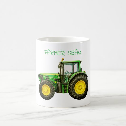Mug Agriculteurs John Deere Tracteur (Centre)