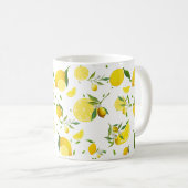 Mug Agrumes TROPICALES FRUITS D'ÉTÉ Citrons d'orange (Devant droit)