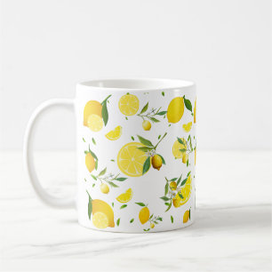 Mug Agrumes TROPICALES FRUITS D'ÉTÉ Citrons d'orange