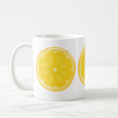 Mug Agrumes TROPICALES FRUITS D'ÉTÉ Citrons d'orange (Gauche)