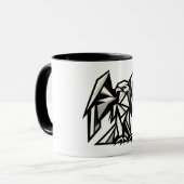 Mug Águila cubista (Devant gauche)