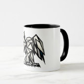Mug Águila cubista (Devant droit)