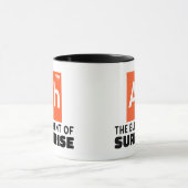 Mug Ah Élément De Surprise Chimie Drôle Étudiant  (Centre)