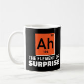 Mug Ah Élément De Surprise Chimie Drôle Étudiant (Gauche)