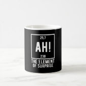 Mug Ah ! L'élément de la chimie drôle surprise  (Centre)