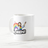 Mug Ah Men - Jésus Arc-en-ciel (Devant gauche)