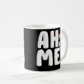 Mug Ah Men Rainbow Gay Jesus Christian LGBT Pride (Devant droit)