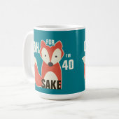 Mug Ah, parce que saké de Fox je suis l'anniversaire (Devant gauche)