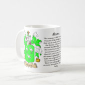 Mug Ahern, l'origine, la signification et la crête (Devant gauche)