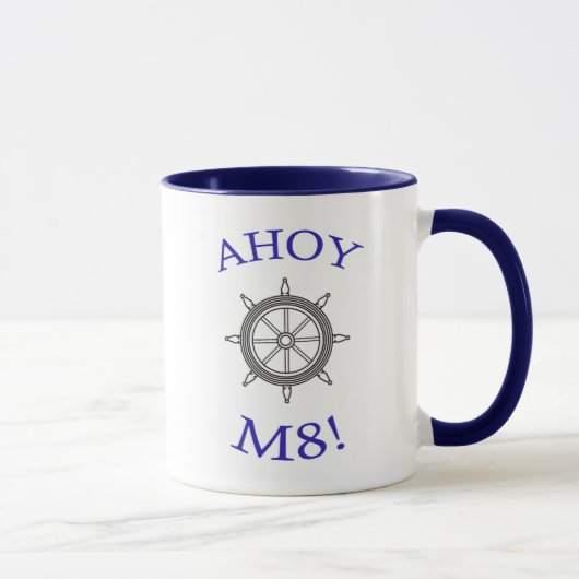 MUG "AHOY M8 !" (Droite)