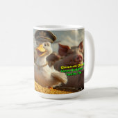 Mug AI Capitaine Duck Dancer Heure d'alimentation v1.0 (Devant droit)