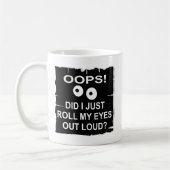 Mug Ai oh là là ! fait je roule juste mon © bruyant (Gauche)