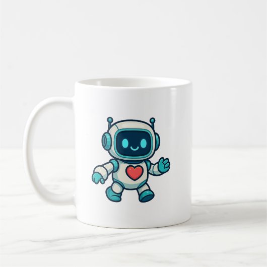 Mug AI & Robot Characters (Gauche)