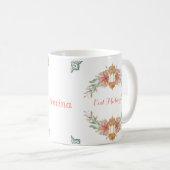 Mug Aïd Moubarak Fleurs mignonnes Wreath Lampe islamiq (Devant droit)