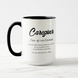 Mug Aidant de propriété drôle Bonne fête des aidants