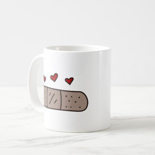 Mug Aide à la bande (Devant gauche)