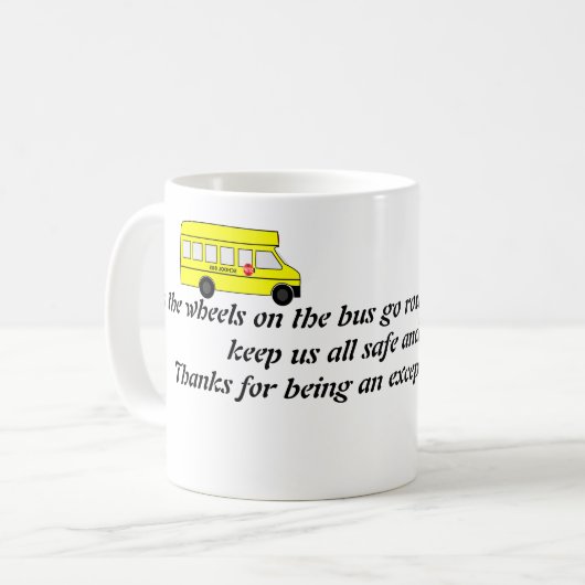 Mug Aide au transport scolaire (Devant gauche)