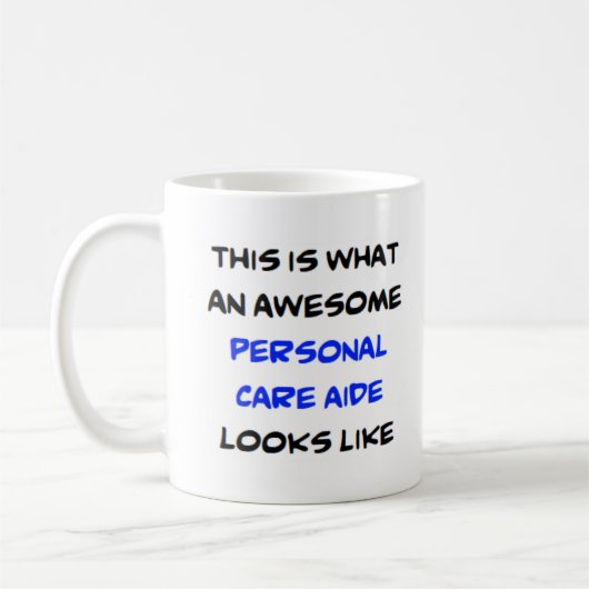 Mug aide aux soins personnels, génial (Gauche)